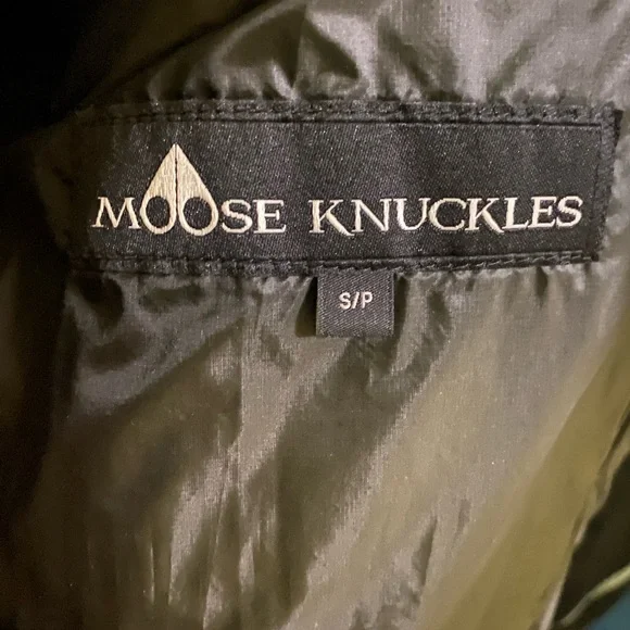 MOOSE KNUCKLES BUBBLE COAT W/ HOOD SZ SMALL MENS